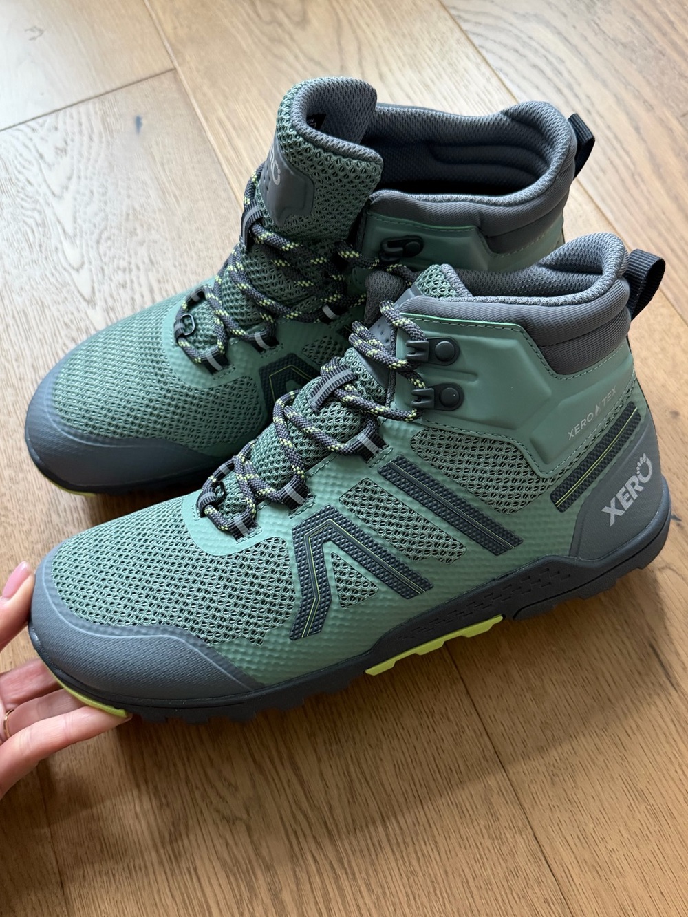 Xero Shoes - Xcursion Fusion Hiking Shoe - Women Size 9.5 - Gray & Green